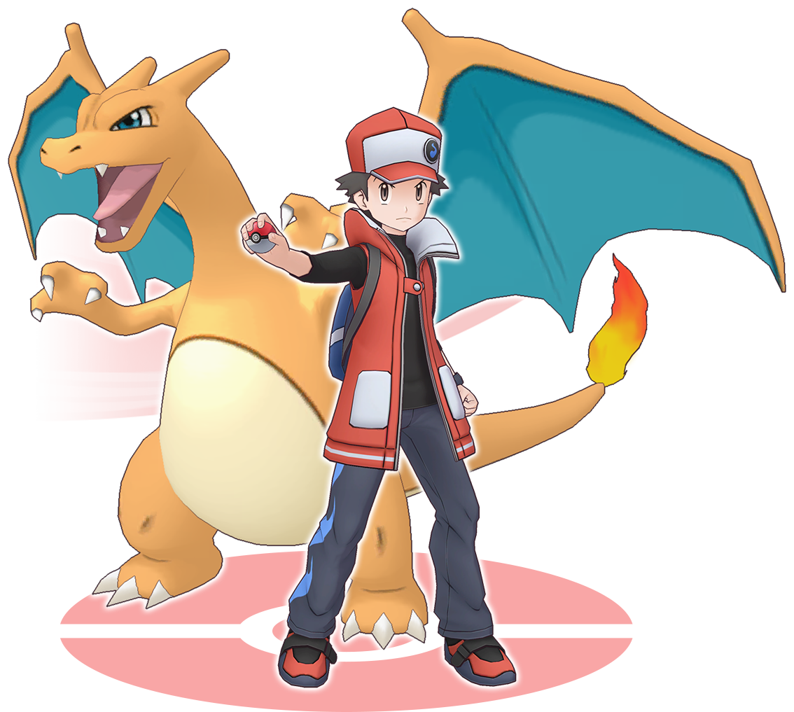 Red and Charizard